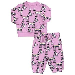 Zebra Print Jogger Set